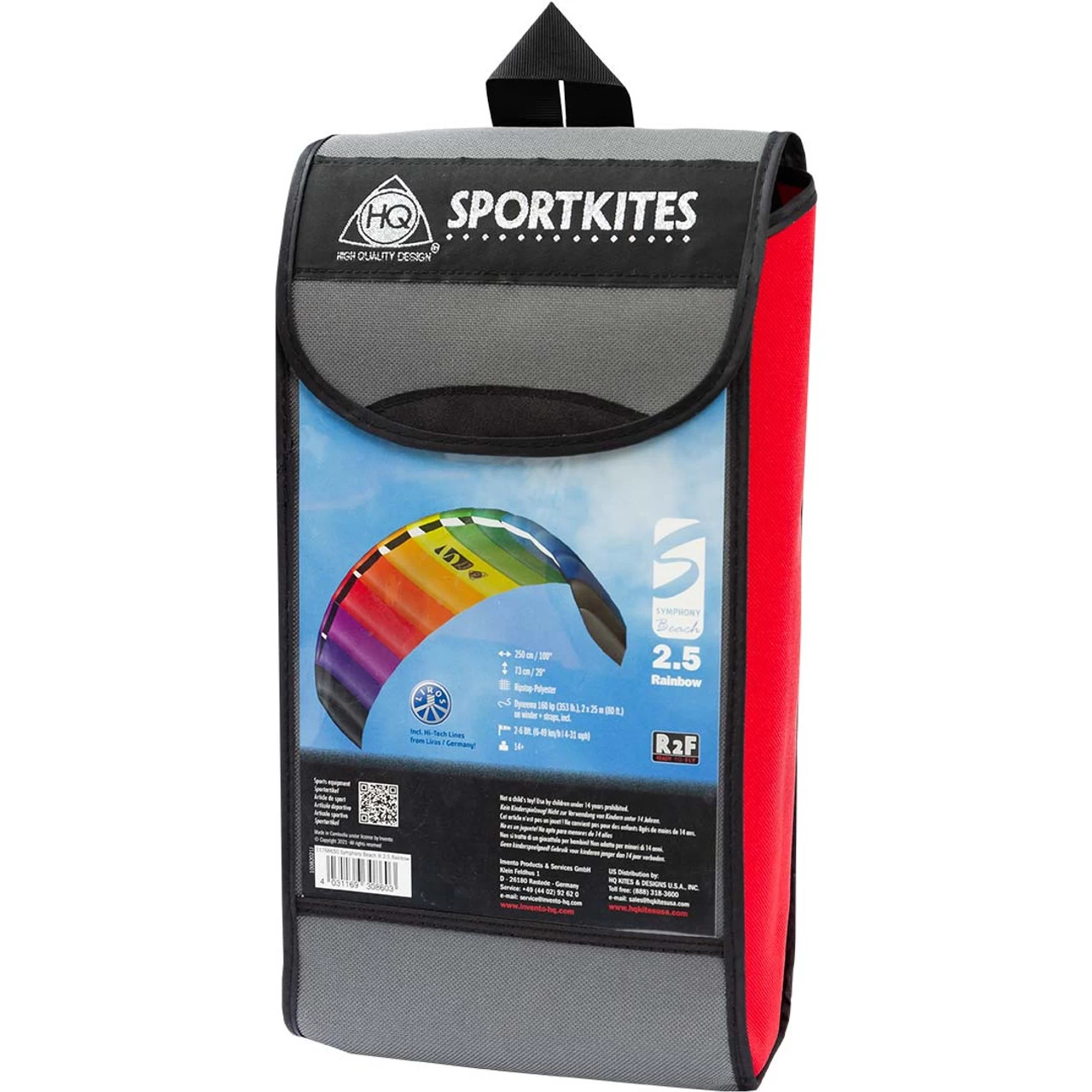 HQ Kites - Symphony Beach III - 2.5 Rainbow 6 HQ Kites - Symphony Beach III - 2.5 Rainbow - Image 5