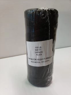 HHF-Braided Dacron Line Black 200# X 500' Bulk