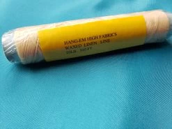 HHF-Braided Waxed Linen Line White 20# X 300' Bulk