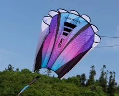 Prsim Designs - Sinewave "Mesmerizing Soft Parafoil" -Wind Play Shop Sinewave 12 ultravoilet sky 1800x1800 65203.1703048416