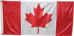 Flying Colours - Canada Flag 36" X 18" Rope / Toggle -Wind Play Shop can flag 34578.1673992915