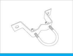 CDG-Mounting Brackets For Dori Poles -Wind Play Shop choose hardware 09225.1648159065