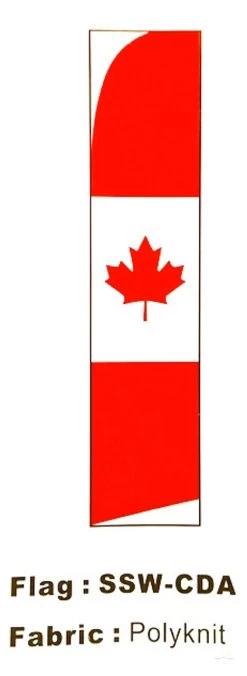 Flag Matrix - Canada Swooper Banner 11' X 30"