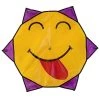 FW-Flying Wings Yellow/Purple Smiley Kite -Wind Play Shop fw 80102 smiley purple yellow 51373.1718074073