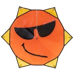 FW-Flying Wings Red/Orange Smiley Kite