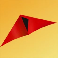 Gomberg Kites - Fun Delta 40" -Wind Play Shop gk Fun Delta Red 05704.1518909221