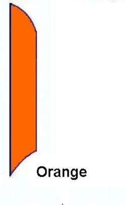 Gomberg Kites - Feather Banner (various Colours) -Wind Play Shop gk banner BASIC Or 07221.1488567157