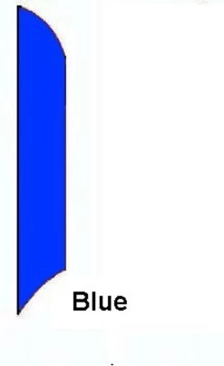 Gomberg Kites - Feather Banner (various Colours) -Wind Play Shop gk banner BASIC Blu 53388.1488567157