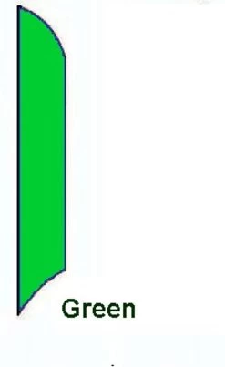 Gomberg Kites - Feather Banner (various Colours)