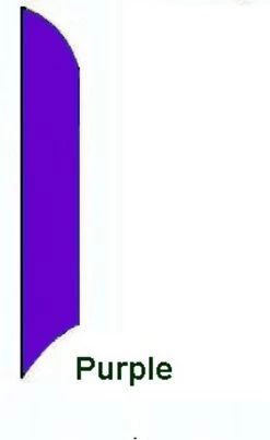 Gomberg Kites - Feather Banner (various Colours) -Wind Play Shop gk banner BASIC Purp 22836.1488567157