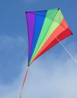 Gomberg Kite - Big Diamond 5' -Wind Play Shop gk diamond rainbow 08792.1461120611