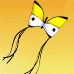 Gomberg Kites - Butterfly "Yellow"