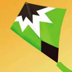 Gomberg Kites - Starburst Stunt Kite "Green" -Wind Play Shop gk Starburst Green 16223 38119.1400108692