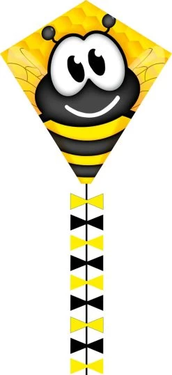HQ Kites - Eco Line - ECO: EDDY BUMBLE BEE 50CM 20" NEW -Wind Play Shop hq 102109 bee 2 93286.1691608622