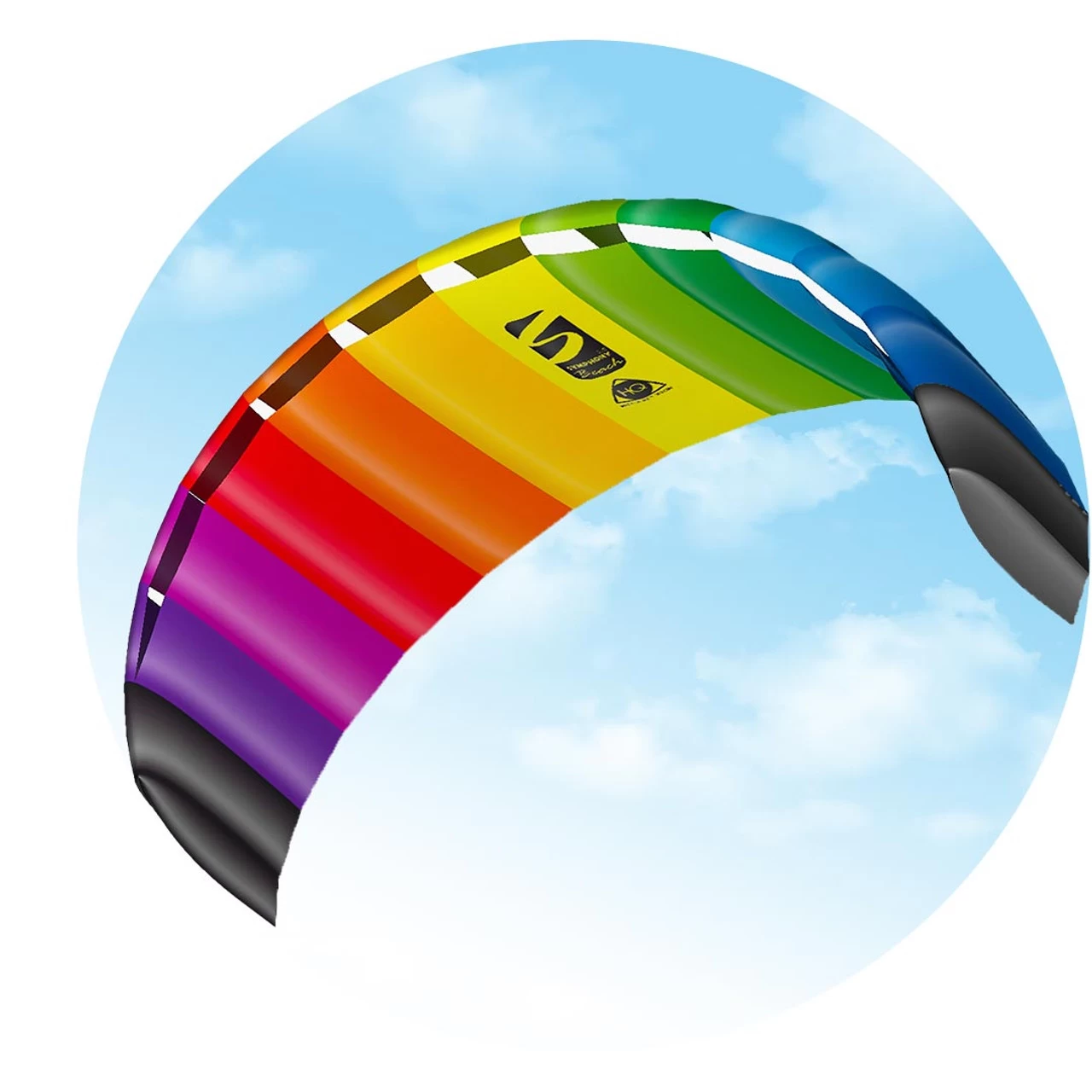 HQ Kites - Symphony Beach III - 2.5 Rainbow 2 HQ Kites - Symphony Beach III - 2.5 Rainbow