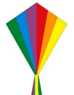 HQ Kites - Eco Line Eddy - Rainbow 70cm