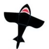HQ Kites - Shark Kite 7' -Wind Play Shop hq 106532 shark 53830 11955.1361128483