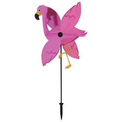 ITB - Baby Flamingo Whirligig -Wind Play Shop itb 2558 whiligig baby flamingo 28918.1717789690