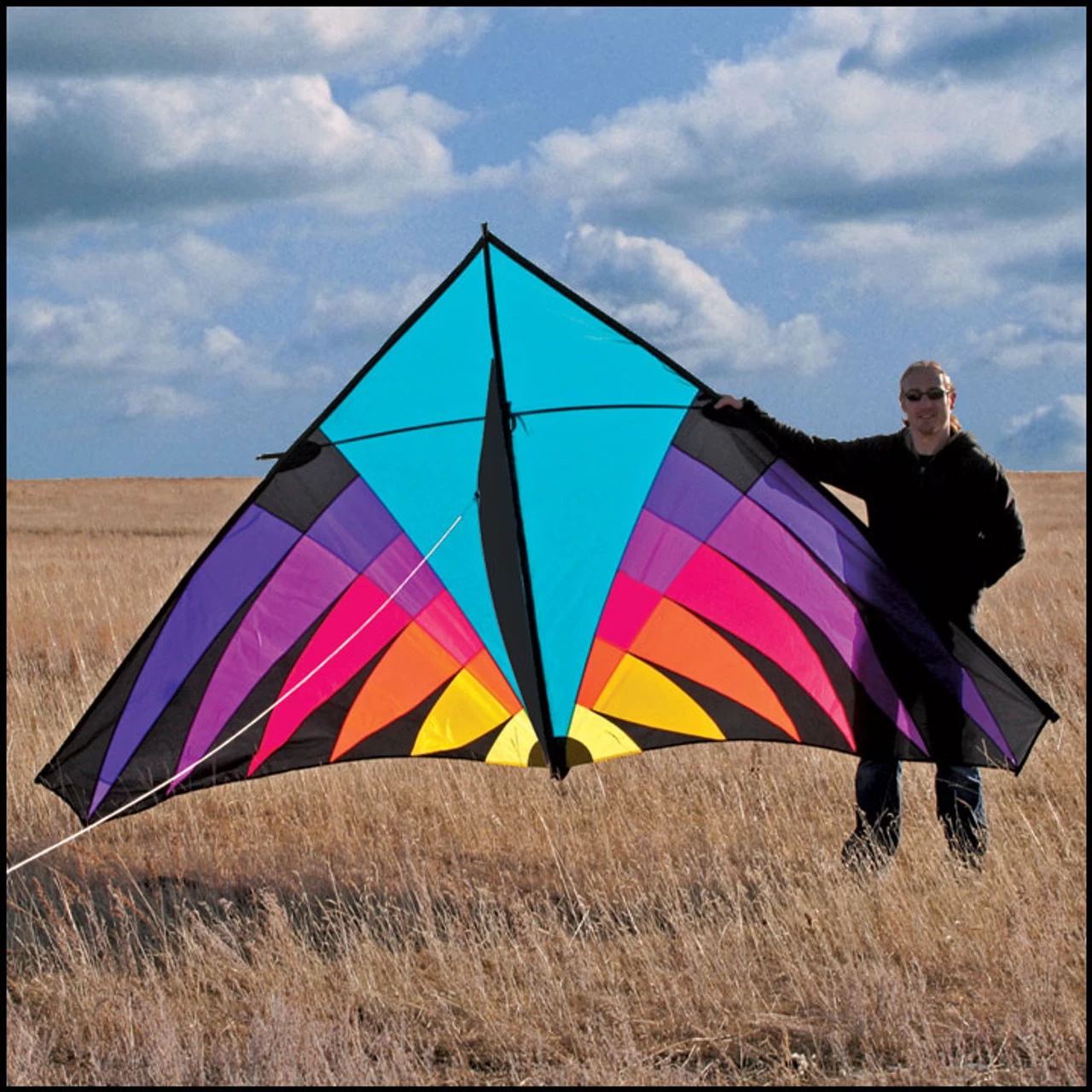 ITTW - 12' Delta Kite "Highlighter Delta" PARTS 4 ITTW - 12' Delta Kite "Highlighter Delta" PARTS - Image 2