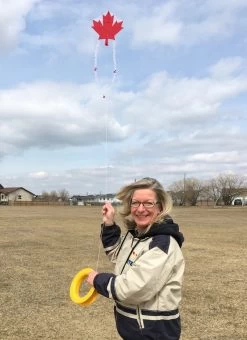 KG - Canadian Maple Leaf Custom Designer Series - Sharon Musto -Wind Play Shop kg maple leaf field 004 94716.1562959020