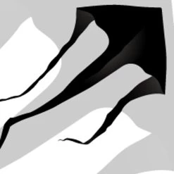 New Tech Kites - Cascade Delta 6' "Black"