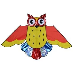 Premier Kites - Owl Kite - 57 In. Holographic Rainbow