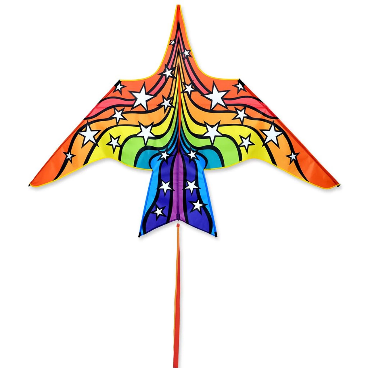 Premier Kites - Thunderbird Kite - 11.5 Ft. Rainbow Stars 3 Premier Kites - Thunderbird Kite - 11.5 Ft. Rainbow Stars
