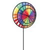 Premier Kites - Rainbow Triple Wheel Spinner (Bold Innovations) -Wind Play Shop pk 21706 rainbow triple wheel 12792.1563571699
