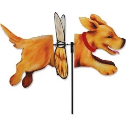 Premier Kites - Deluxe Petite Spinner - Golden Retriever Dog