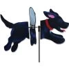Premier Kites - Deluxe Petite Spinner - Black Lab -Wind Play Shop pk 24808p BlackLab 28inPetite 1024 33687.1691274036