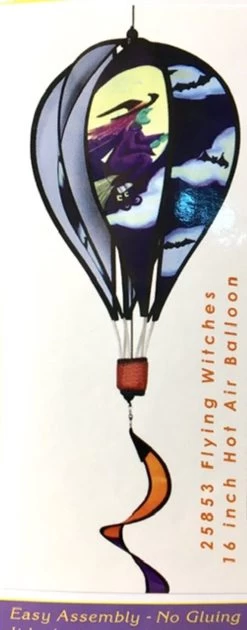 Premier Kites - 12 In. Hot Air Balloon - Witches