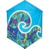 Premier Kites - 56 In. Rokkaku Kite - Cool Orbit -Wind Play Shop pk 45413p CoolOrbitWave56Rok 21280.1516751650