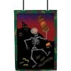 Premier Kites - 28 In. Halloween House Flag - Hip Hop Halloween (Voice Controlled) -Wind Play Shop pk 52619p HipHopHalloween lights 10447.1633293381