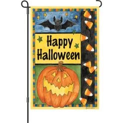 Premier Kites - 12 In. Flag - Halloween Smiles