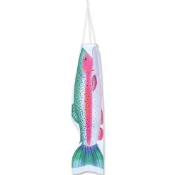Premier Kites - Koi Windsock - Rainbow Trout Fish