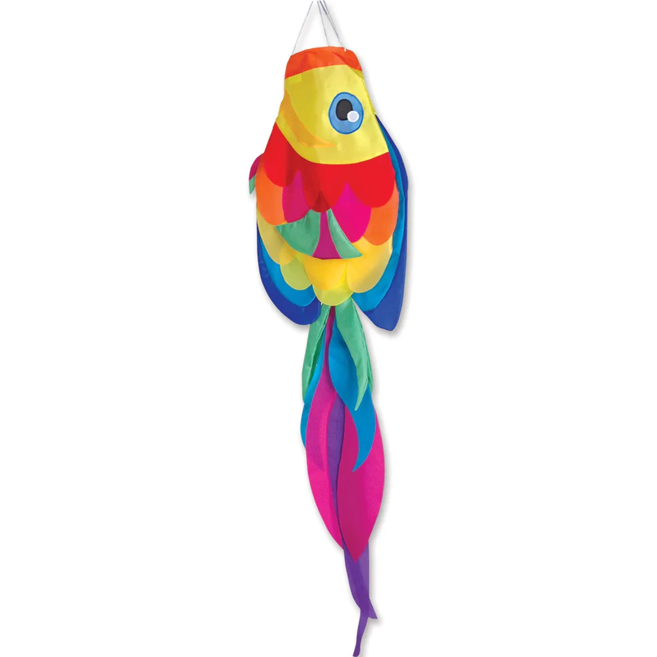 Premier Kites - 52 In. Rainbow Tango Fish Windsock 3 Premier Kites - 52 In. Rainbow Tango Fish Windsock