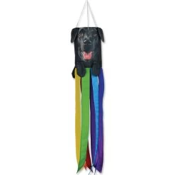 Premier Kites - Mini Pet Windsock - Black Labrador Retriever