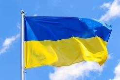 Flying Colours - Ukraine Flag 72" X 36" Grommets