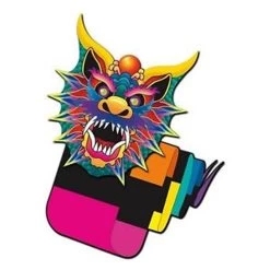 WindnSun Kites - SuperSize Serpent-style Dragon Face